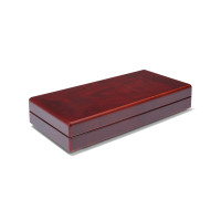 Mahogany etui for 3 Quadrum capsules