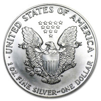 Silver coin American Silver Eagle 1 oz (1988)