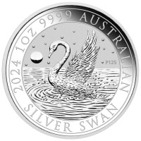 Silver coin Australian Swan 1 oz (2024) 125th Anniversary of the Perth Mint