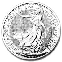 Silver coin Britannia 1 oz (2021)