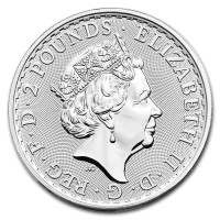 Silver coin Britannia 1 oz Elizabeth II. (2023)