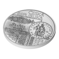 Silver coin ČNB 200 CZK Czech Savings Bank 200th Anniversary STANDARD