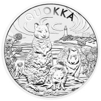 Silver coin Quokka 1 oz (2024) 125th Anniversary of the Perth Mint