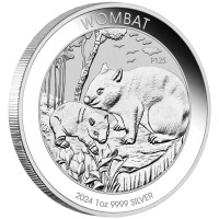 Silver coin Wombat 1 oz (2024) 125th Anniversary of the Perth Mint