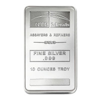 Silver ingots NTR 10 oz