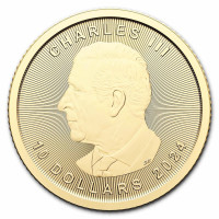 Gold coin Canadian Maple Leaf 1/4 oz