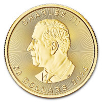 Gold coin Canadian Maple Leaf 1 oz