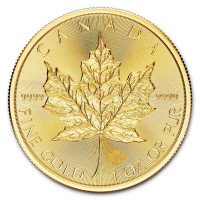 Gold coin Canadian Maple Leaf 1 oz