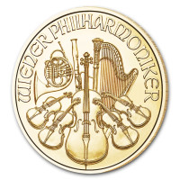 Gold coin Wiener Philharmoniker 1/10 oz 2024