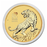 Gold coin Year of the Tiger 1/10 oz (2022)